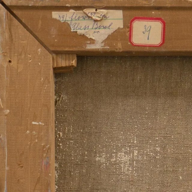 'Summer Flowers' by Irma Engel Grabhorn, Paris, Salon D'Automne, Post-Impressionist California Artist For Sale - Image 10 of 11