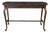 Vintage Queen Anne Style Mahogany Sofa Console Hall Entry Table For Sale
