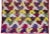 Vintage Uzbek Tribal Silk Ikat Wall Hanging, 1920s For Sale - Image 6 of 16