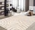 2010s Edgy Hand-Tufted Ivory Area Rug- 4' 0'' X 6' 0'' For Sale - Image 5 of 5
