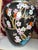 Pair of Vintage Chinese Cloisonne Vases For Sale - Image 11 of 12