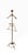 Brass Mid 20th Century Stylish Hollywood Regency Brass Costumer Valet Stand by Glo-Mar For Sale - Image 8 of 13
