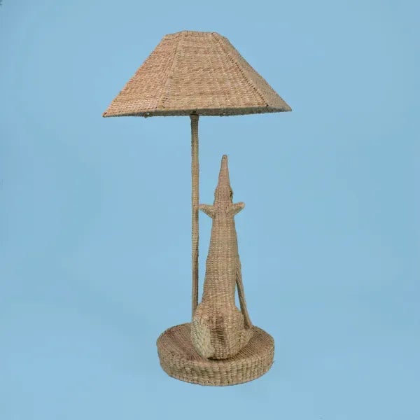 Boho Chic Coyote Lamps Mario Lopez Torres - A Pair For Sale - Image 3 of 10