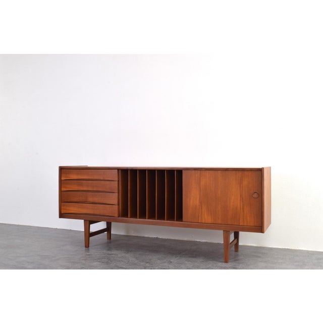 Mid-Century Modern Teak Hi-Fi Sideboard by Erik Wørts for Ikea, 1960s For Sale - Image 9 of 17