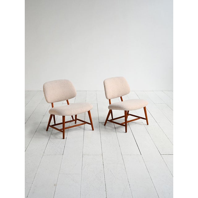 Alf Svensson Teve Chairs from Alf Svensson, Sweden, 1950s, Set of 2 For Sale - Image 4 of 9
