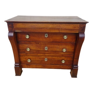 Chest of Drawers in Walnut For Sale