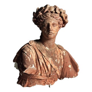 Statue of Greek Goddess, 20th Century, Plaster For Sale