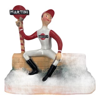 Vintage Martini Advertising Statue, 1960s For Sale