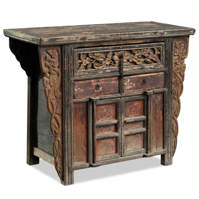This charming old cabinet was made during the mid-nineteenth century in Shaanxi province, northern China in a style...