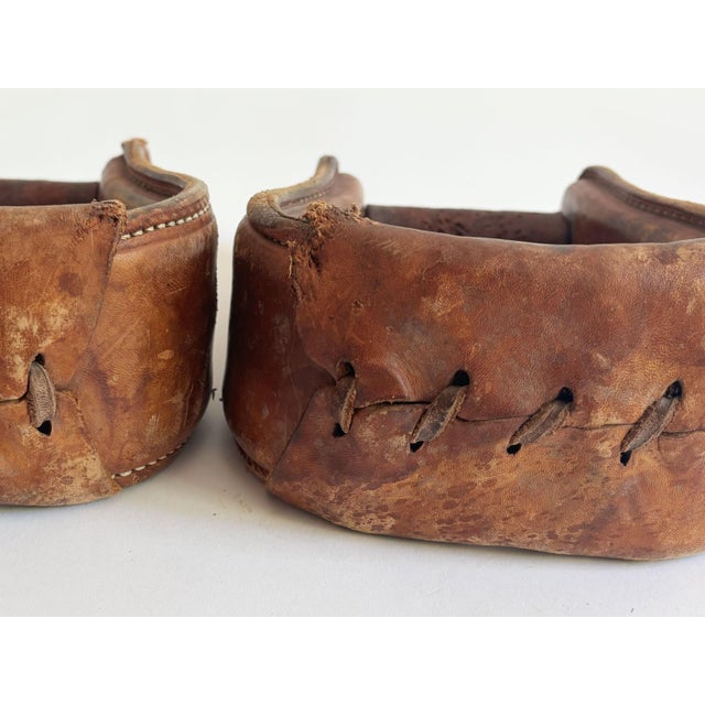 Vintage Western Horse Saddle Stirrups, a Pair For Sale In Minneapolis - Image 6 of 9