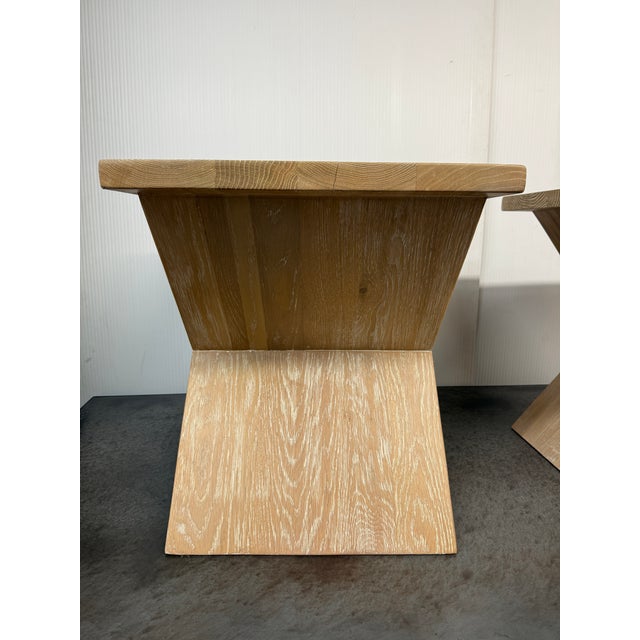 Wood Serena & Lily Hunter Side Tables, Pair For Sale - Image 7 of 12