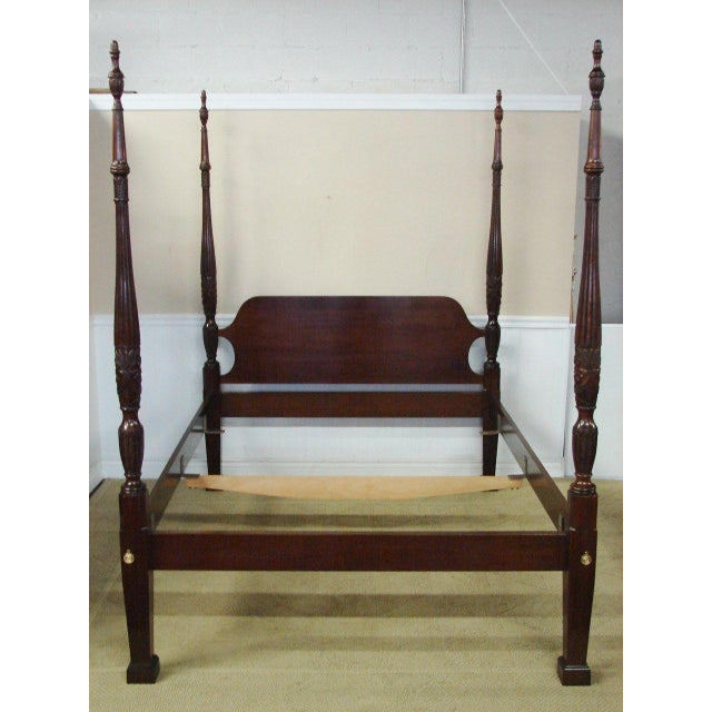 Councill Craftsman Mahogany Four Poster Bed Chairish