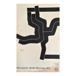 1972 Summer Olympic Games in Munich, Germany. By Eduardo Chillida
