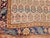 19th Century Persian Bidjar Wide Runner, Hand-Knotted Wool, Allover Paisley Pattern, Ivory & Navy, 4x14 For Sale - Image 13 of 18