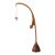 Vintage Danish Modern Sculptural Teak Floor Lamp For Sale