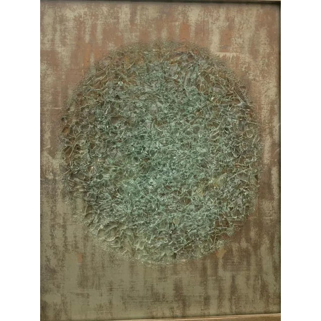 Planet, Patinated Wood & Glass For Sale - Image 3 of 7