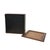 Brown Oriental Plain Surface Brown Natural Wood Small Square Accent Box For Sale - Image 8 of 8