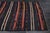 1970s Vintage Handmade Wool Cotton Dark Blue Runner Rug For Sale - Image 10 of 11
