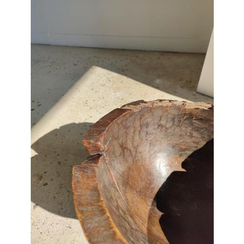 Large Vintage Teak Bowl For Sale - Image 14 of 18