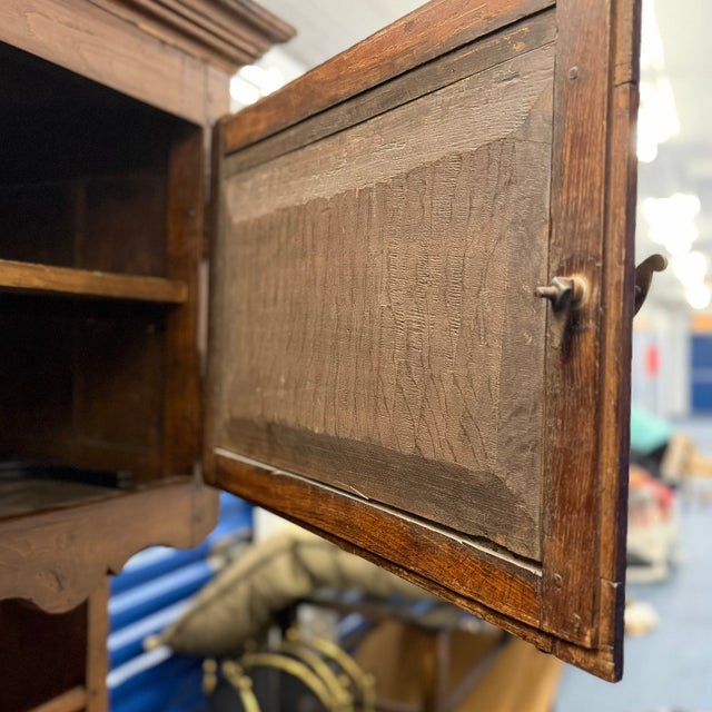 French Antique Fruitwood Dressoir, China Cabinet or Cupboard For Sale - Image 9 of 18