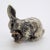 1970s Vintage Italian Handmade Silver and Brass Bunny with Carrot, Italy, 1970s For Sale - Image 5 of 13