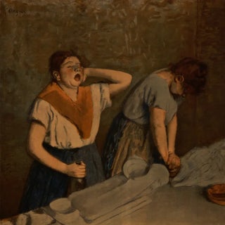 Edgar Degas Two Women at Work Limited Edition For Sale
