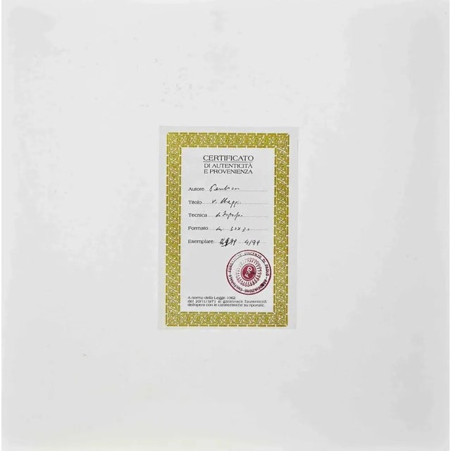 The village is a lithograph attributed to nicholas verrall (1945) in the late 20th century. Hand-signed on the right...