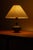 Black Scandinavian Brutalist Cast Iron Table Lamp, 1960s For Sale - Image 8 of 10