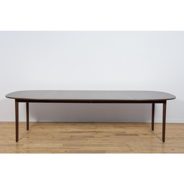 Mid-Century Extendable Dining Table by Ole Wanscher for Poul Jeppesens Furniture Factory, Denmark, 1960s For Sale - Image 12 of 18
