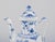 Blue Fluted Half Lace Coffee Pot in Porcelain from Royal Copenhagen, 1960s For Sale - Image 4 of 10