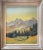 A. Zosso, Swiss Mountains, Oil on Canvas, 1951 For Sale - Image 8 of 8