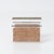 Wood Acrylic Glass and Rattan Magazine Stand, 1970s For Sale - Image 7 of 18