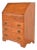 Ethan Allen American Colonial Solid Maple Drop Front Secretary Desk, Circa 1970s For Sale