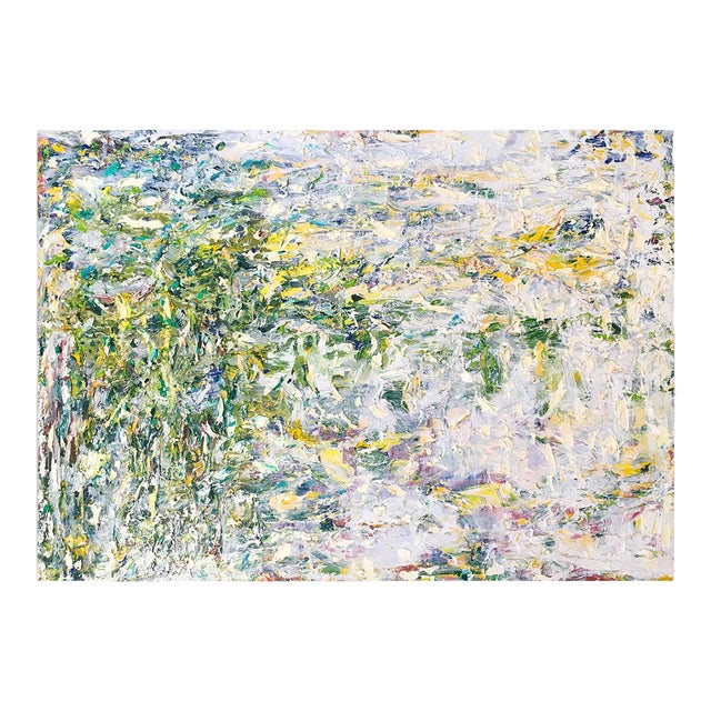 Contemporary Abstract Oil on Canvas Painting "Untitled 19153" by Martín Reyna For Sale