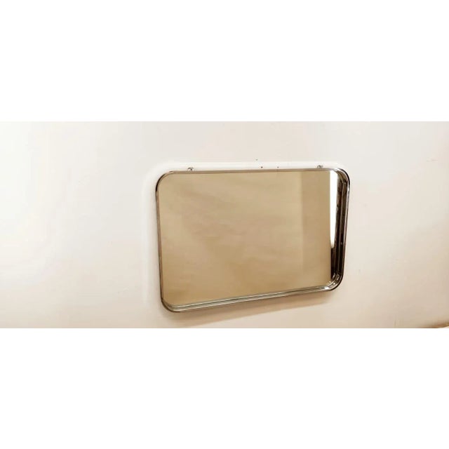 Mirror With Chrome Frame, in Very Good conditions. Designed 1960 to 1969