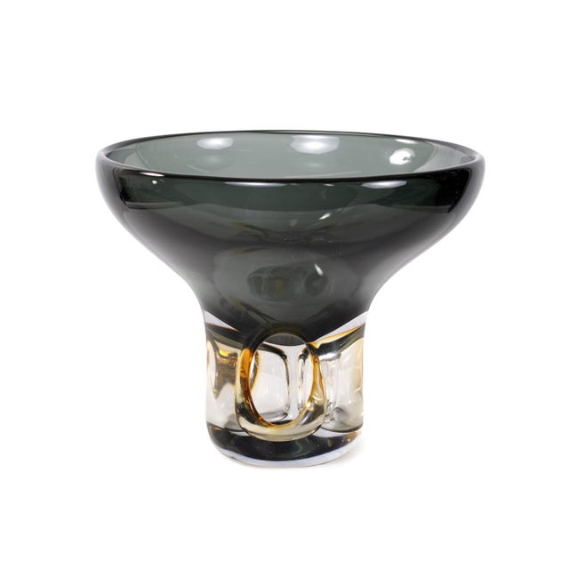 Glass Elektron Glass Bowl For Sale - Image 7 of 9