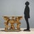 Baroque console table in carved and gilded wood, from Genoa and dating back to the first quarter of the 18th century. The...