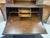Antique Secretary Desk, Brass Backed Screen Glass Door, Burl Wood Inlay, Two Shelves For Sale In New York - Image 6 of 12
