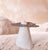 Talisman Side Table #1 in Stoneware and Bronze by Margaux Leycuras. One of a Kind, Signed and numbered. Dimensions: D 47 x...