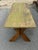 Pine Trestle Base Farmhouse Table For Sale - Image 16 of 18