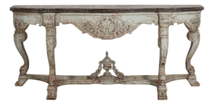 Spanish Painted Console Table, 1890s