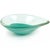 Mid-Century Modern Vintage Venini Signed Murano Tiffany Blue Teal Green Italian Art Glass Midcentury Teardrop Ring Dishes - Set of 3 For Sale - Image 3 of 4