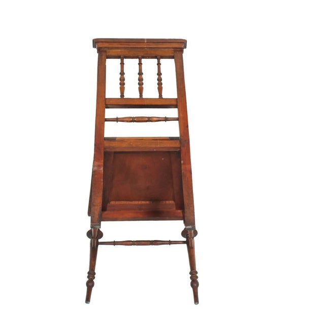 Set of 19th Century Turned Walnut Chiavarine Chairs For Sale - Image 4 of 6
