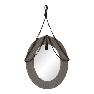 Merette Antique Mirror, Paper Mache For Sale