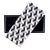 Decorative box with in stone inlay featuring a Y/Chevron pattern reminiscent of Italian tiles. This is handmade by...