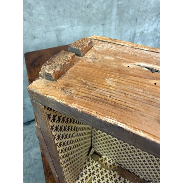 17th/18th C Italian Tuscan Walnut Trestle Table Drawer Primitive Antique For Sale - Image 9 of 16