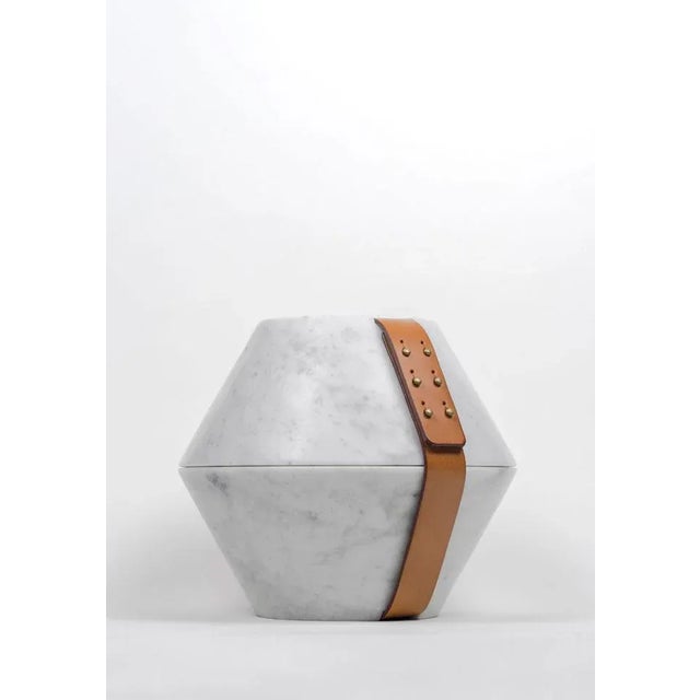 Contemporary Istanti Inclusi Clessidra Container by Gumdesign for La Casa di Pietra For Sale - Image 3 of 7