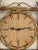 Vintage Tortoise Rattan Bamboo Wall Clock For Sale - Image 4 of 7