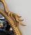 Gold Vintage Carvers' Guild Rope & Tassel Bow Oval Wall Mirror For Sale - Image 8 of 11