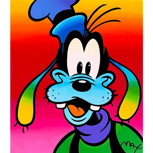 Serigraph in colors on paper. Hand signed lower right by Peter Max. Hand numbered 448/500 lower left. Please note the...